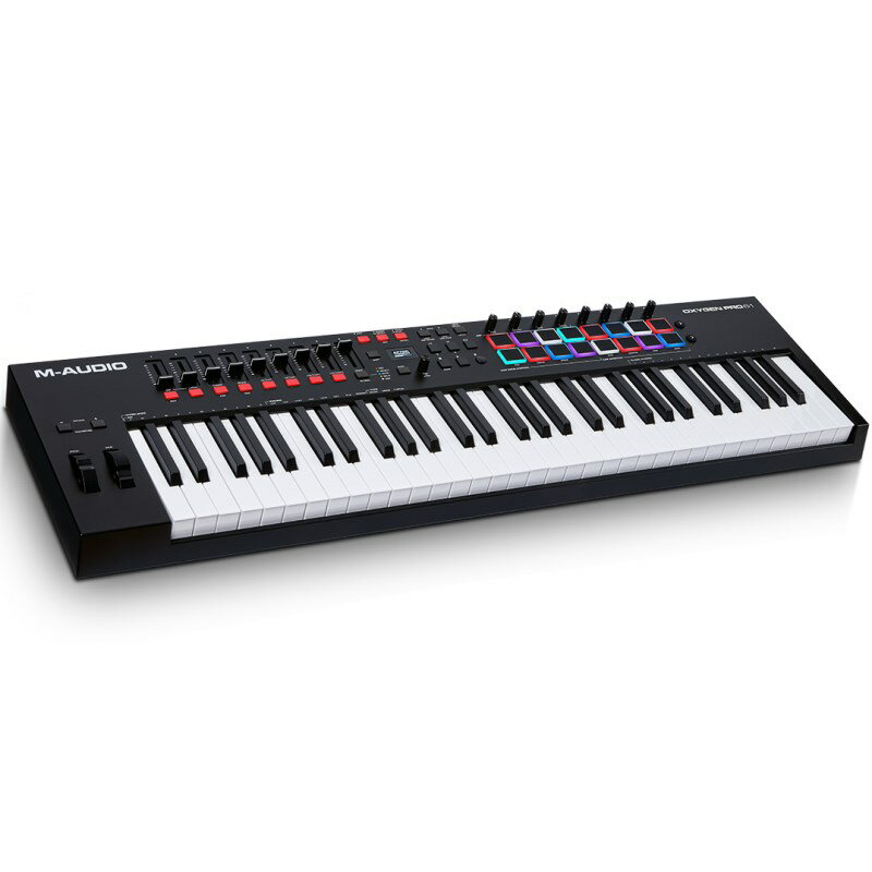 M-Audio Oxygen 61 MKV/61鍵 midiキーボード M-Audio Oxygen 61 MKV 61-key Keyboard Controller | Sweetwater