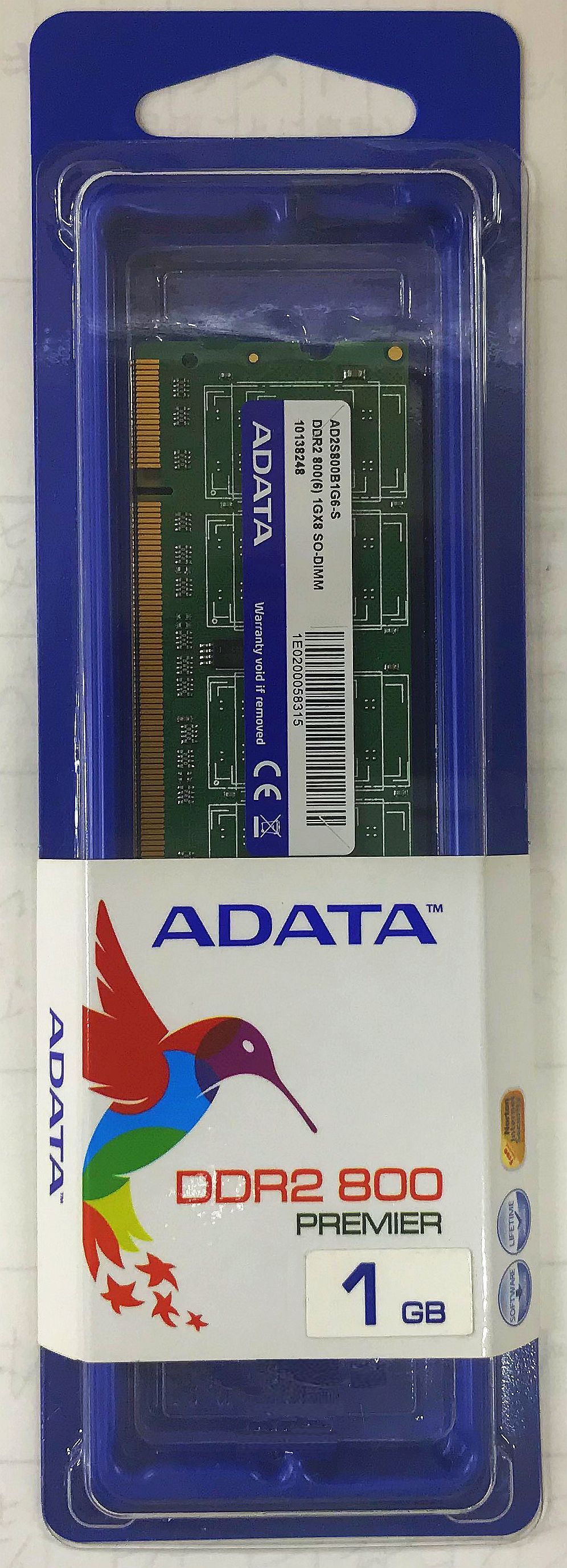 A-DATA AD2S800B1G6-S DDR2 SO-DIMM 800 1G