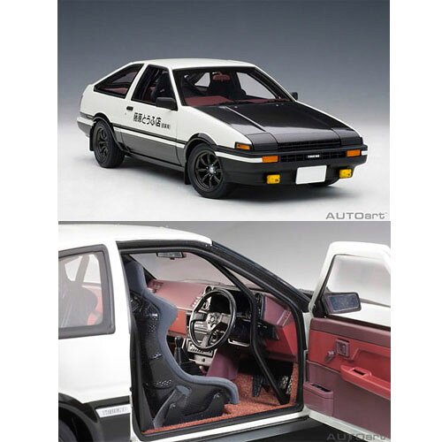 AUTOart 1/18 新劇場版 「頭文字 (イニシャル)D覚醒」 完成品 Amazon | AUTOart 1/18 トヨタ スプリンタートレノ (AE86) 新