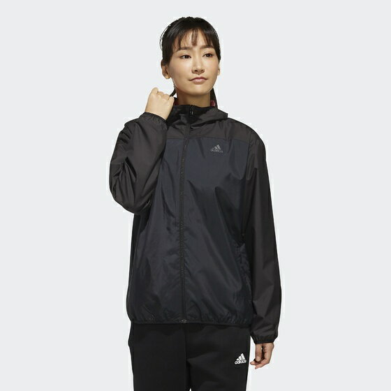 adidas ウィンドブレーカー　ブラック 214d5e852ca3582a6ae22b070ad94b