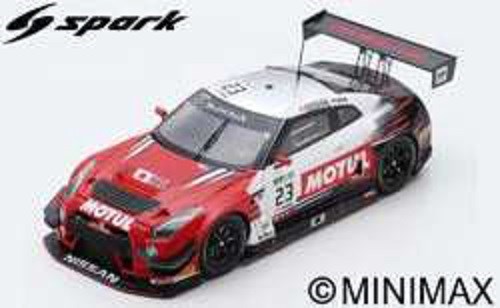楽天市場】1/43 Nissan GT-R Nismo GT3 No.018 KCMG Suzuka 10H 2019