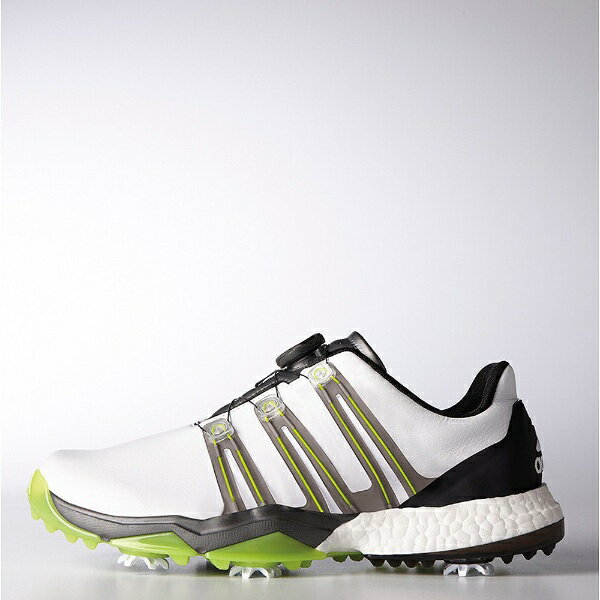 ADIDAS GOLF アディダスゴルフ Q44895 ピュアメタル ボア プラス ゴルフシューズ  ホワイト系 27.0 [240101418735] ゴルフウェア メンズ ストスト ADIDAS GOLF アディダスゴルフ Q44895 ピュアメタル ボア プラス