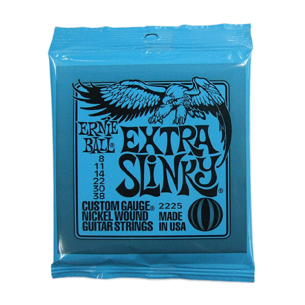 アーニーボール スリンキーシリーズ EXTRA SLINKY 定番エレキギター弦 #2225