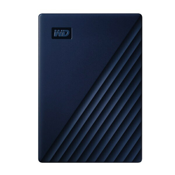 Western Digital WDBA2F0040BBL-JESE ポータブル型 /4TB 外付けHDD USB-C＋USB-A接続 My Passport for Mac