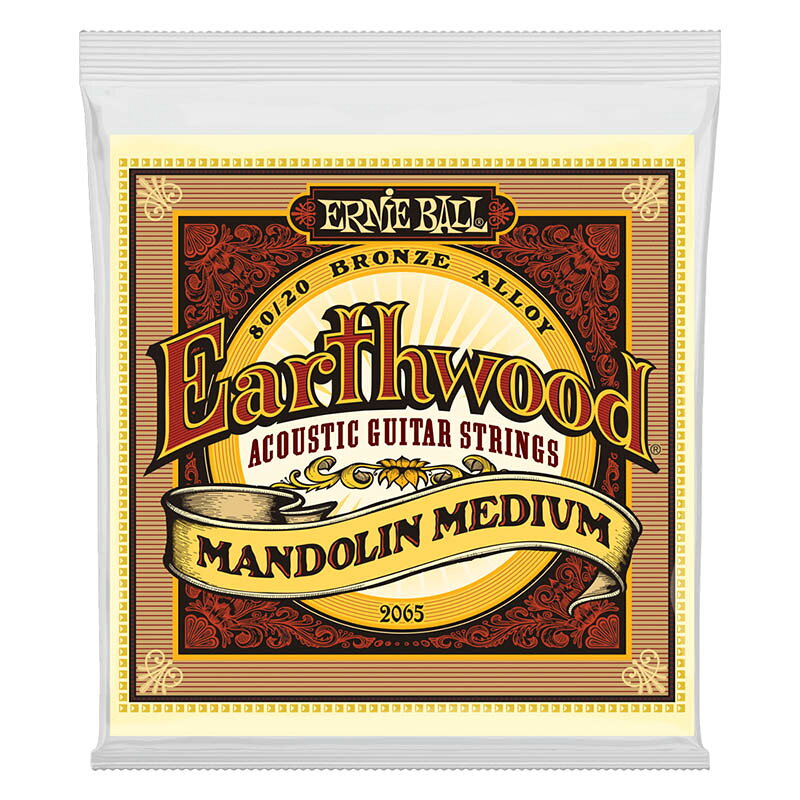 ERNIE BALL マンドリン弦 2065 Earthwood 80/20 Bronze Mandlin Medium アースウッド マンドリン ミディアム