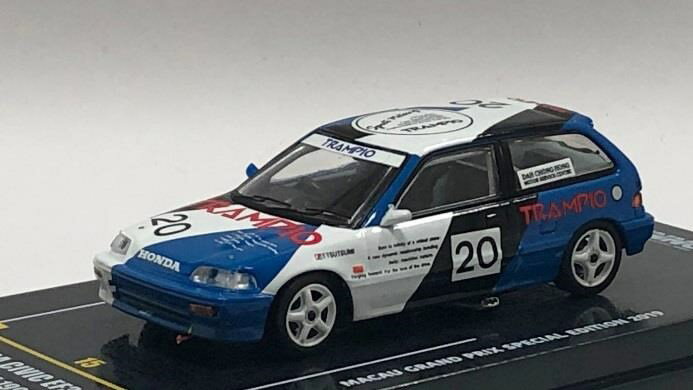 入手困難品！ INNO64 HONDA シビックWHARP RACING Inno64 1/64 HONDA CIVIC TYPE-R EK9 “WHARP RACING