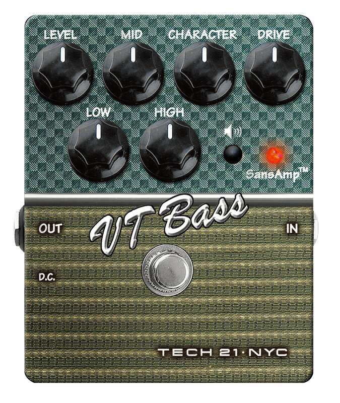楽天市場】TECH21/SansAmp エフェクター red ripper レッド・リッパー