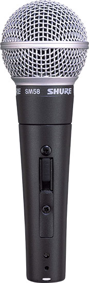 SHURE ダイナミック マイクロフォン SM58SE