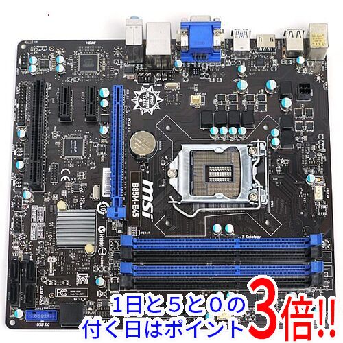 MSI製 MicroATXマザーボード B85M-E45 LGA1150