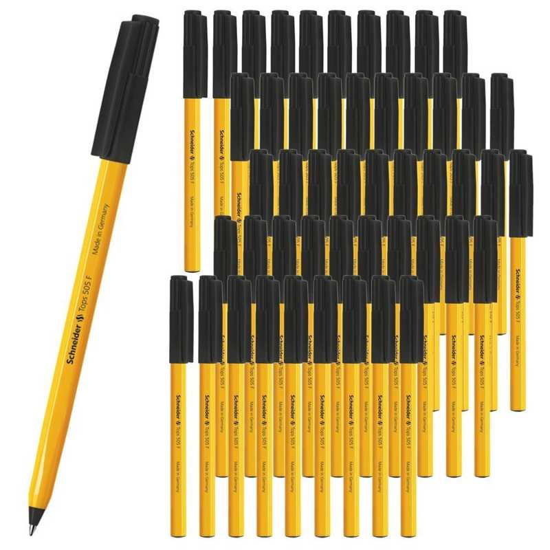 シュナイダー Schneiderイエローボールペン インク色：黒 SND15050