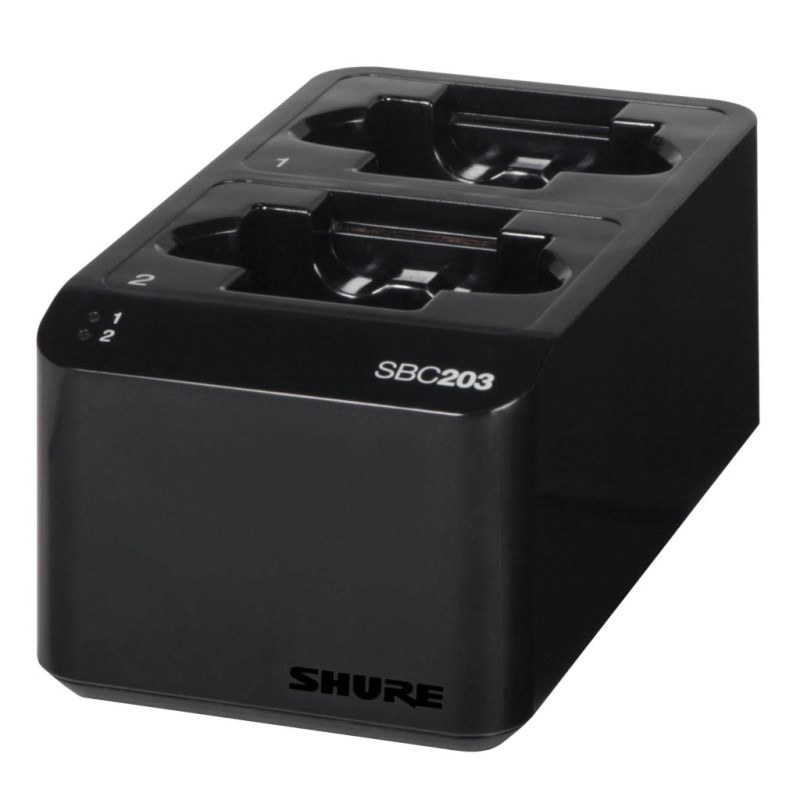 SBC203-J デュアルドッキング充電ステーション SHURE