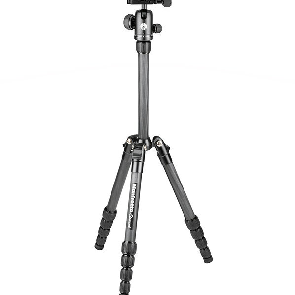【OUTLET】Manfrotto マンフロット Elementトラベル三脚 スモール ブラック カーボン MKELES5CF-BH 一眼レフ用 コンパクト ビデオカメラ カメラ アウトレット品