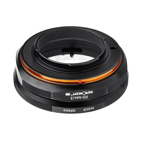 K＆F Concept レンズマウントアダプター KF-FDM43.P キヤノンFDマウントレンズ → マイクロフォーサーズマウント変換