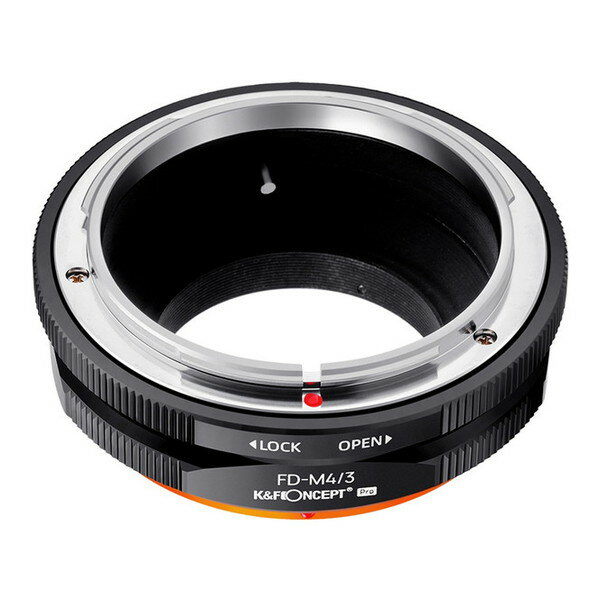 K＆F Concept レンズマウントアダプター KF-FDM43.P キヤノンFDマウントレンズ → マイクロフォーサーズマウント変換
