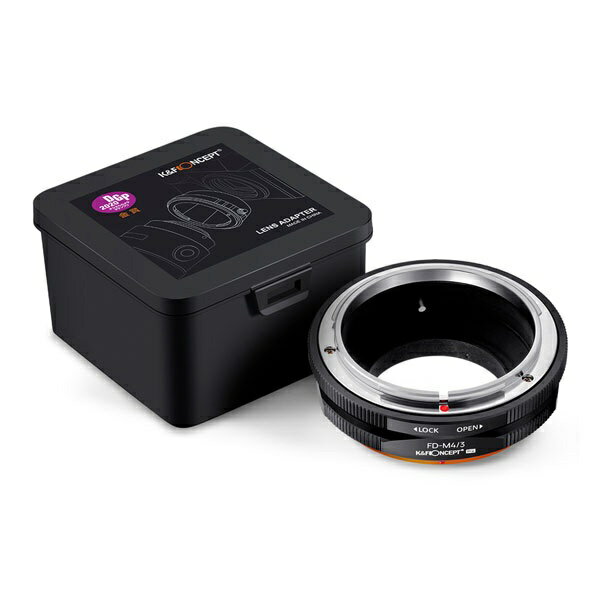 K＆F Concept レンズマウントアダプター KF-FDM43.P キヤノンFDマウントレンズ → マイクロフォーサーズマウント変換
