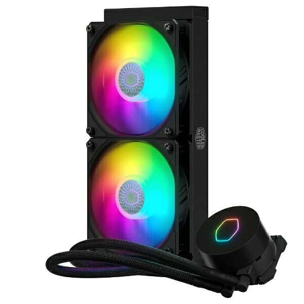 COOLER MASTER 水冷CPUクーラー MasterLiquid ML240L V2 ARGB MLW-D24M-A18PA-R2