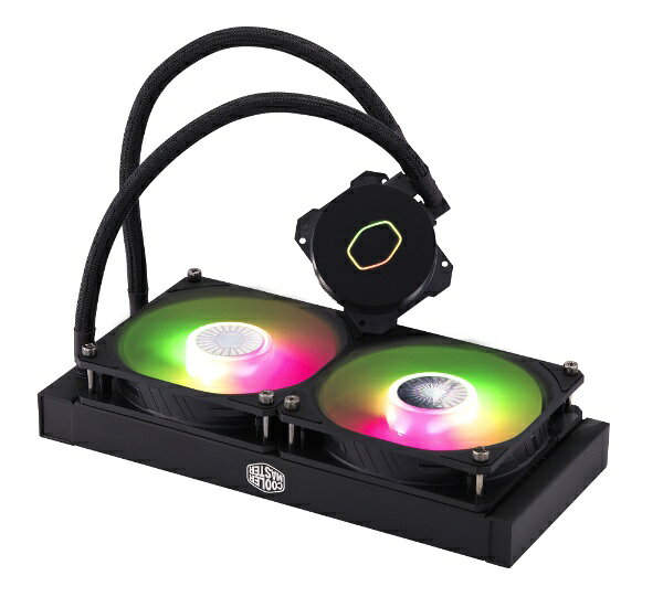 COOLER MASTER 水冷CPUクーラー MasterLiquid ML240L V2 ARGB MLW-D24M-A18PA-R2