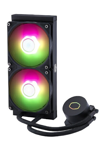 COOLER MASTER 水冷CPUクーラー MasterLiquid ML240L V2 ARGB MLW-D24M-A18PA-R2