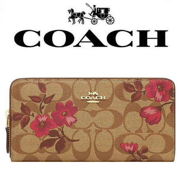 楽天市場】COACH コーチ 長財布 F87716 IMPI5 シグネチャー 花柄