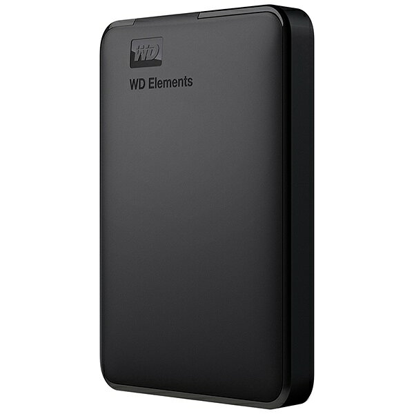 WESTERN DIGITAL｜ウェスタン デジタル 外付けHDD USB-A接続 WD Elements Portable Windows11対応 WDBUZG0010BBK-JESE 1TB /ポータブル型