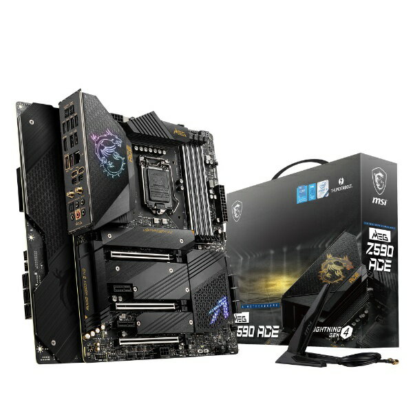マザーボード MEG Z590 GODLIKE MSI MEG Z590 GODLIKE Gaming Motherboard E-ATX - Supports