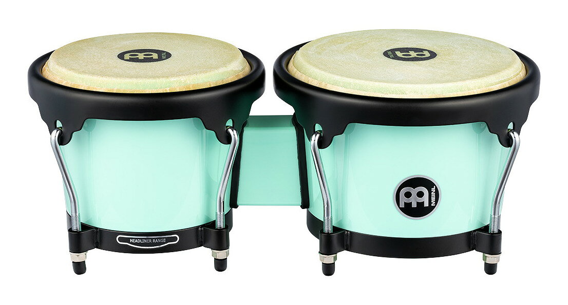 ボンゴ 楽器 マイネル MEINL HB50SF Seafoam Green Journey Series Bongo ABSボディ ボンゴ パーカッション 打楽器
