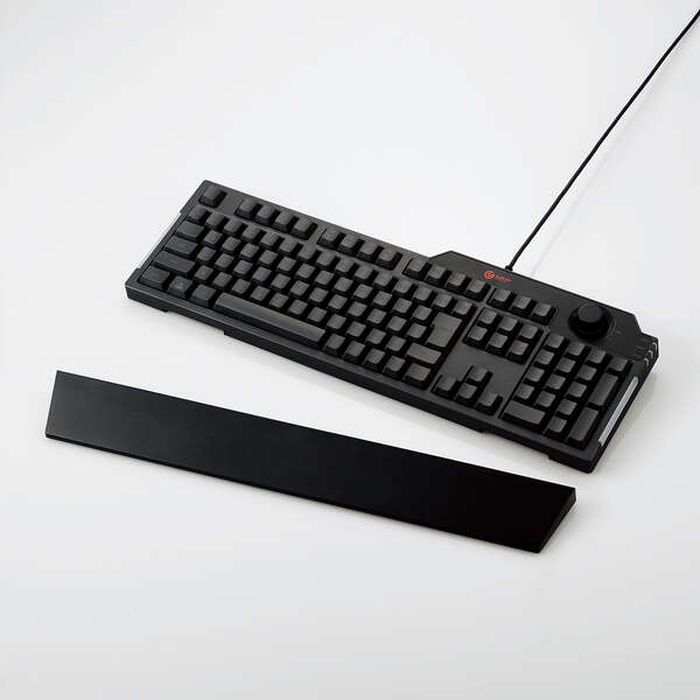 エレコム ゲーミングキーボード 有線 メンブレン フル リストレスト付 TK-G02UMBK(1台)