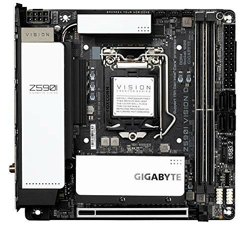 楽天市場】GIGABYTE マザーボード Z590I VISION D (REV. 1.0) | 価格