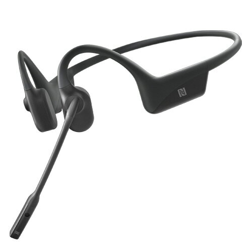 AFTERSHOKZ ブルートゥースイヤホン OPENCOMM BLACK