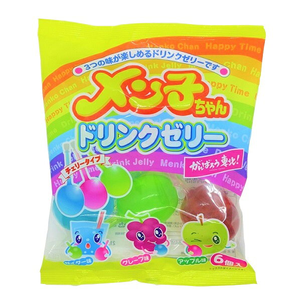 楽天市場】アキヤマ アキヤマ メン子ちゃんドリンクゼリー 90gX6個
