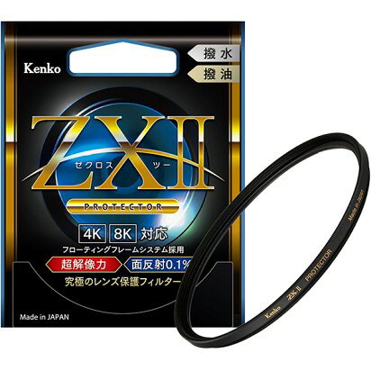 アウトレット(新古品)[店舗保証なし](KT) 即配 72mm ZX II (ゼクロスII) プロテクター ケンコートキナー ネコポス便 保護フィルター プロテクトフィルター