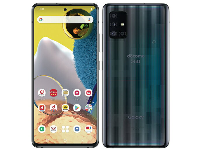 楽天市場】NTTドコモ SAMSUNG Galaxy A52 5G SC-53B オーサム
