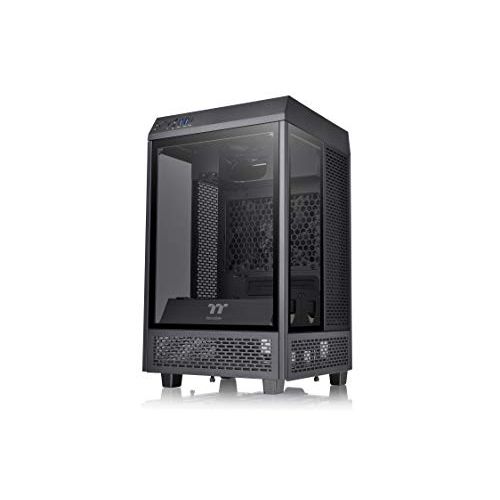 THERMALTAKE｜サーマルテイク PCケース The Tower 100 ブラック CA-1R3-00S1WN-00
