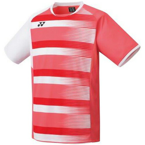 【最後の1点】【入手困難品】ヨネックス　シャツ　メンズ　Ｏ　コーラルレッド c03246586bb5e78449673396931e99