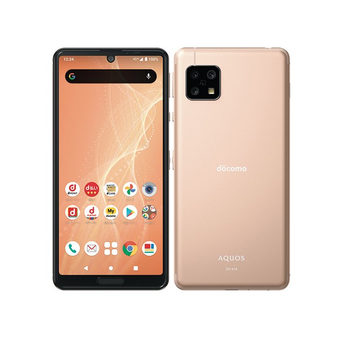 SHARP AQUOS sense4 ライトカッパー 4GB 64GB SH-41A 仙台イービーンズ