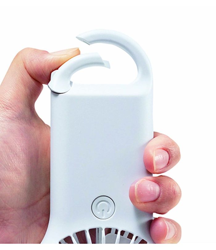 カクセー 手持ち 扇風機 ブラック HAN-01B(1個)