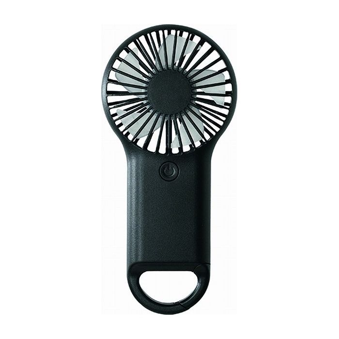 カクセー 手持ち 扇風機 ブラック HAN-01B(1個)