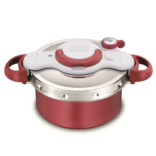 T-fal｜ティファール 圧力鍋 クリプソミニット デュオ ルージュ 4.2L P4704231 IH対応