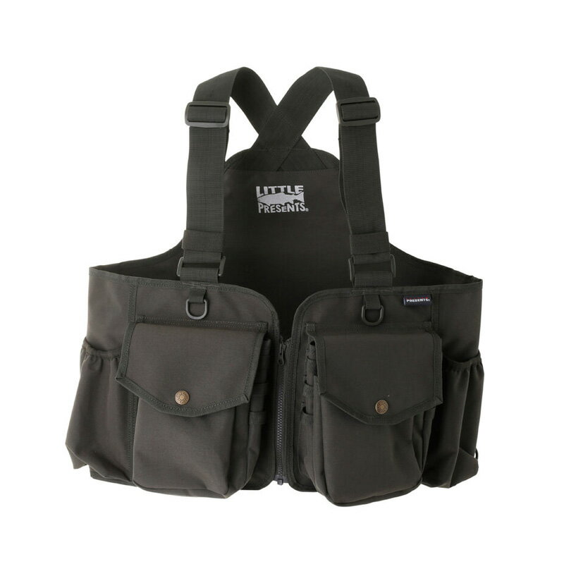 リトルプレゼンツ LITTLE PRESENTS メンズ TR クラシック ベスト オリーブグレイ V-25 OG