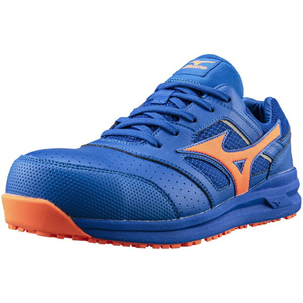 mizuno｜ミズノ 26.5cm 男女兼用 安全靴 オールマイティ LSII11L 靴幅：3E相当 ブルー×オレンジ F1GA2100