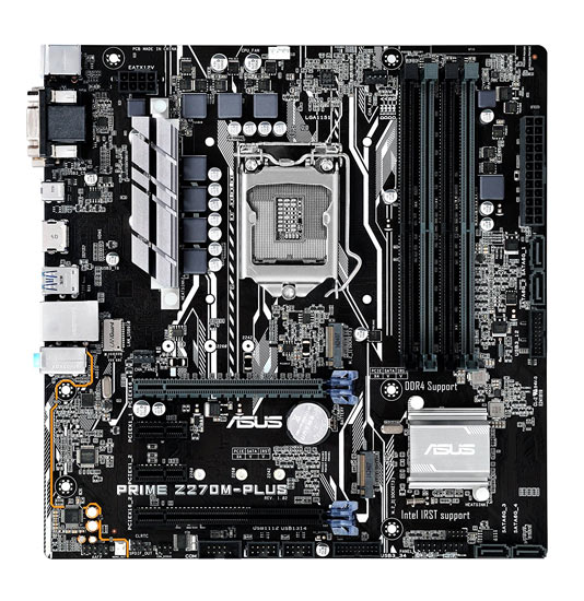 ASUS製 MicroATXマザーボード PRIME Z270M-PLUS LGA1151