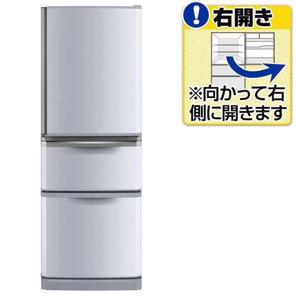 楽天市場】三菱電機 三菱 370L 3ドアノンフロン冷蔵庫 オリジナル