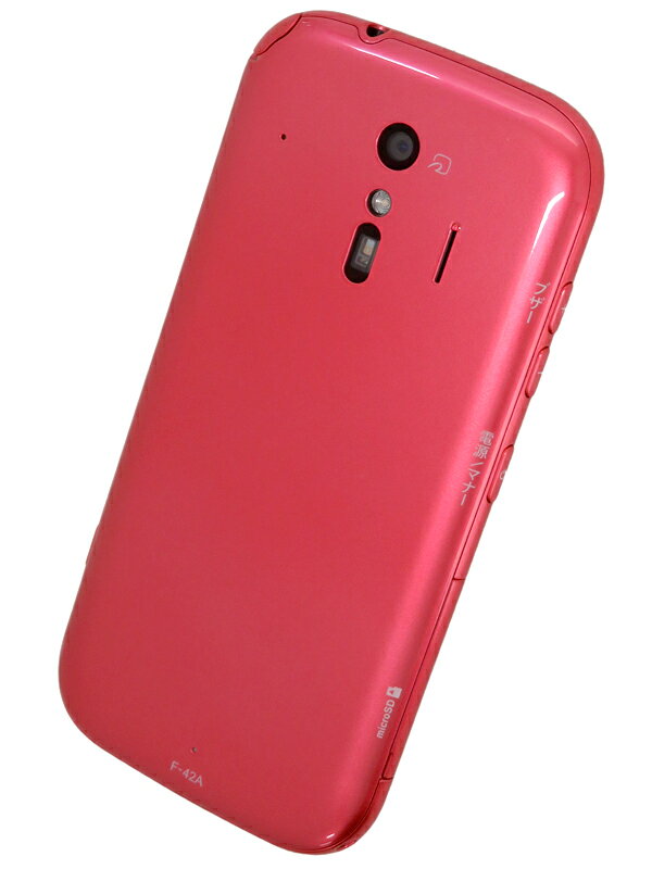 楽天市場】NTTドコモ FUJITSU らくらくスマートフォン F-42A ピンク