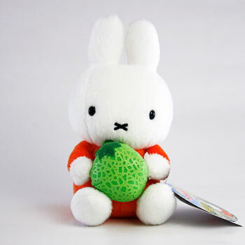 ミッフィー　北海道　メロン　根付け　miffy 楽天市場】セキグチ 北海道 ミッフィー ぬいぐるみ メロン (北海道お