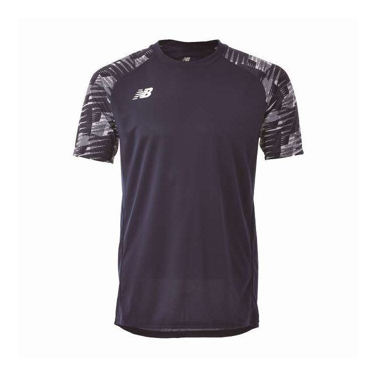 New Balance メンズ サッカー ウェア ゲームシャツ ネイビー JMTF1417 NV