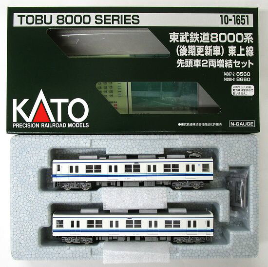 楽天市場】カトー 東武鉄道8000系（更新車） 4両増結セット