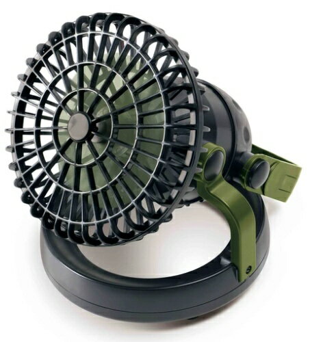 ライソン｜LITHON 2WAYライト＆ファン FAN&WARM LIGHT 約W17×D17×H18～28.5cm KOLT-007B