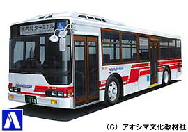 楽天市場】青島文化教材社 1/32 横浜市営バス(三菱ふそうエアロスター
