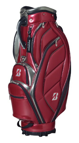 BRIDGESTONE ゴルフキャディバッグ 赤 77507.jpg