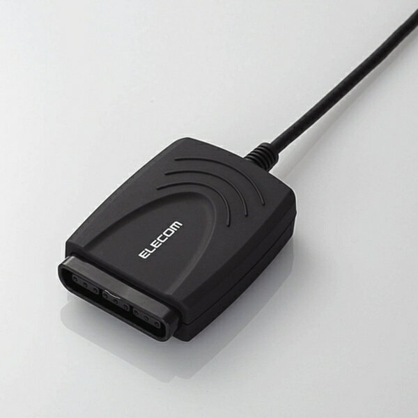 エレコム USBtoPS/PS2ゲームパッドコンバータ2 1ポート(ブラック) ／JC-PS201UBK